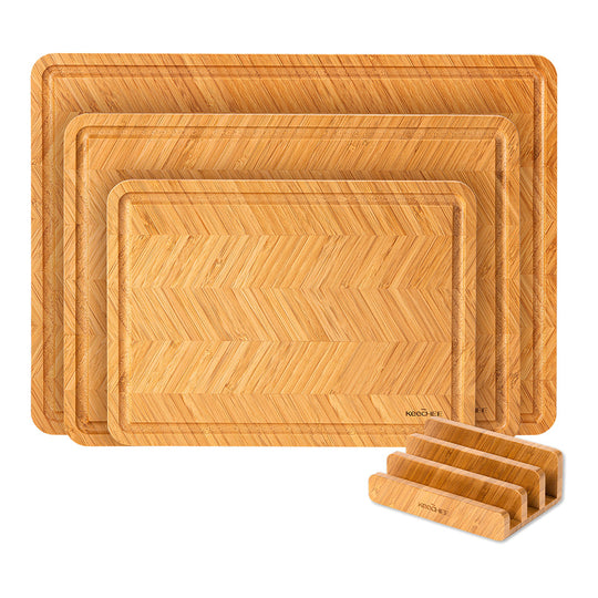 Atelier Collection Bamboo Cutting Board Set of 3 banner